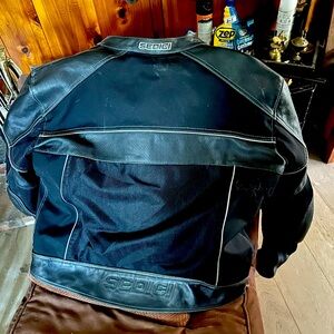 Black Leather Motorcycle Jacket